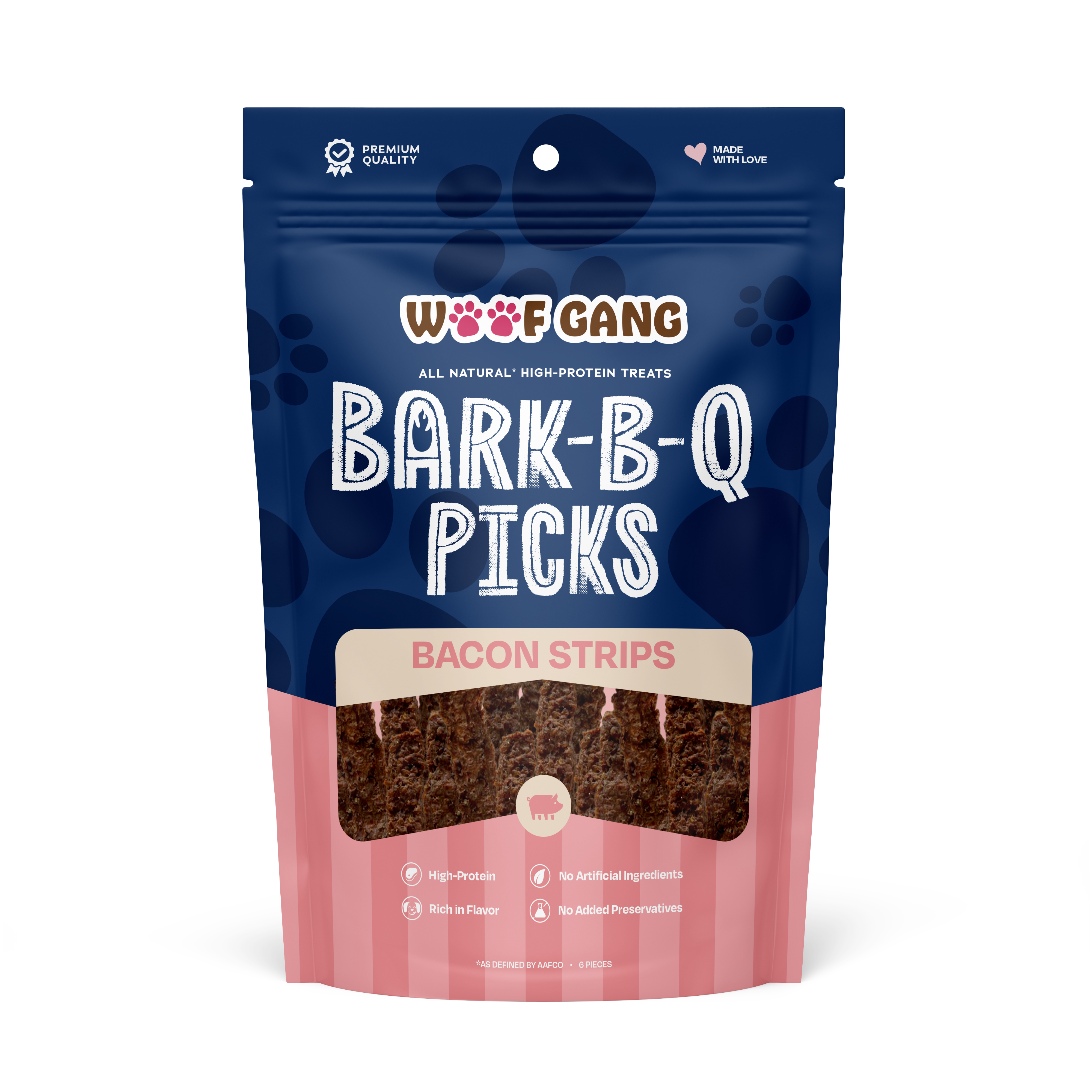 Bark-B-Q Picks Bacon Strips