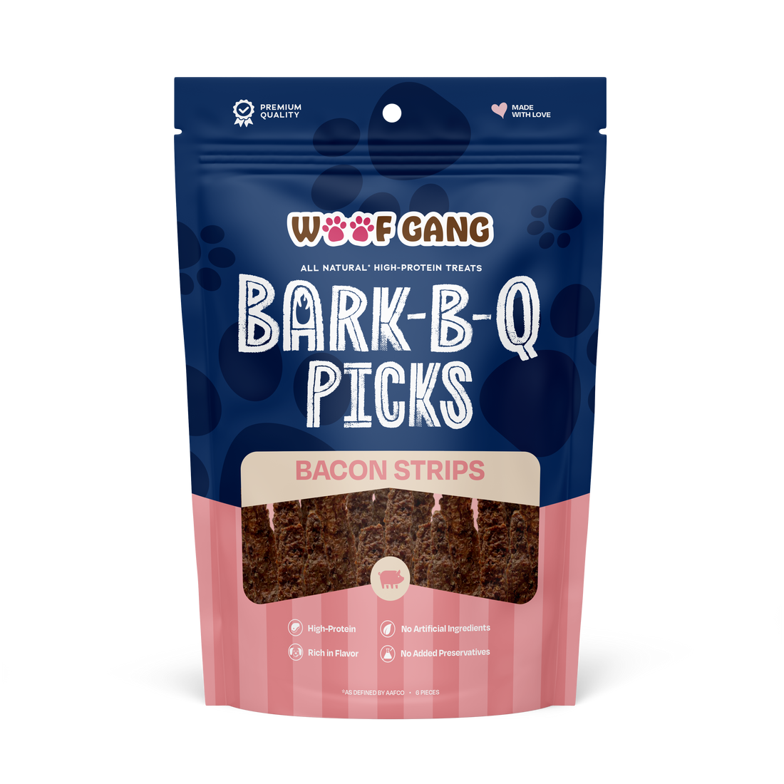 Bark-B-Q Picks Bacon Strips