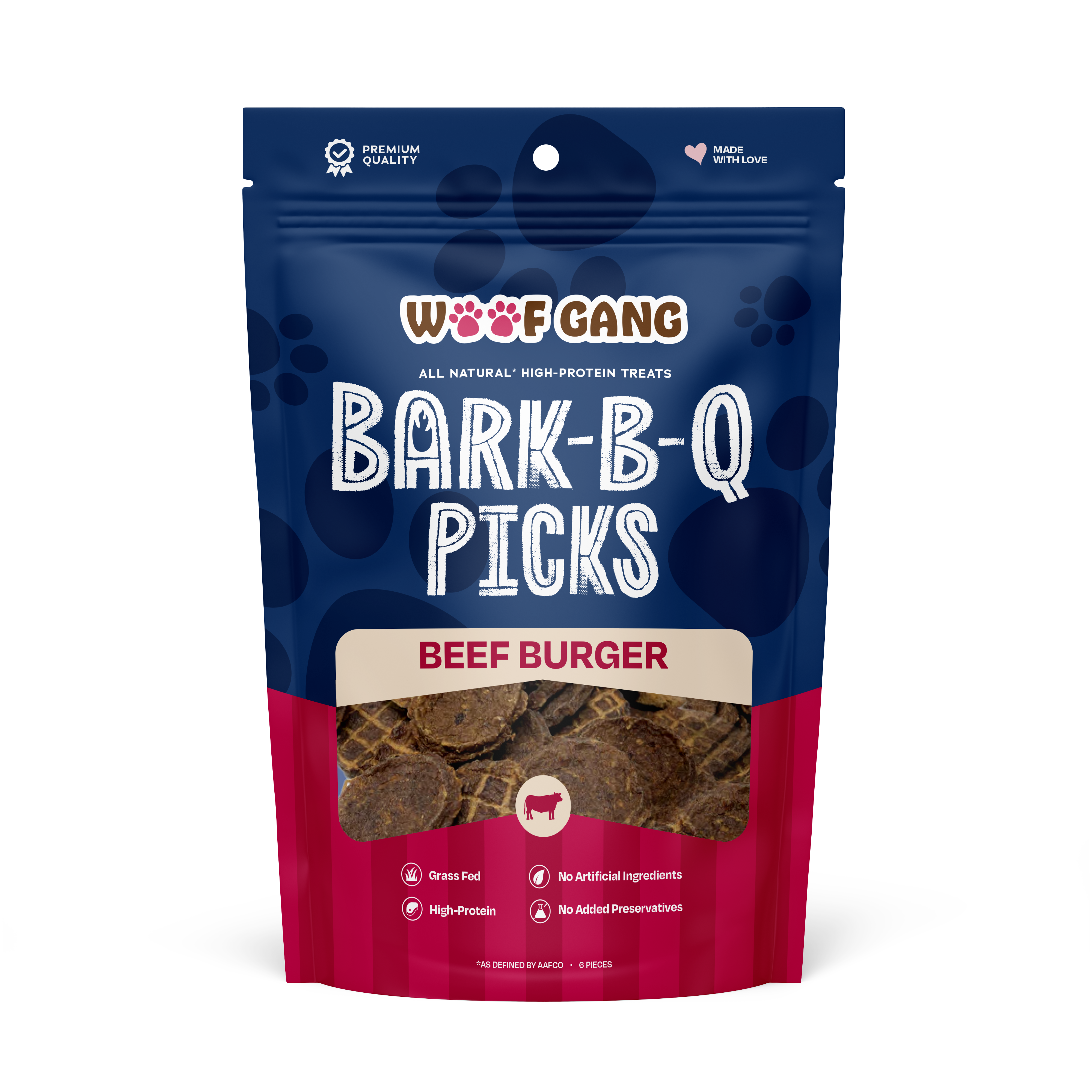 Bark B-Q Picks - Beef Burger